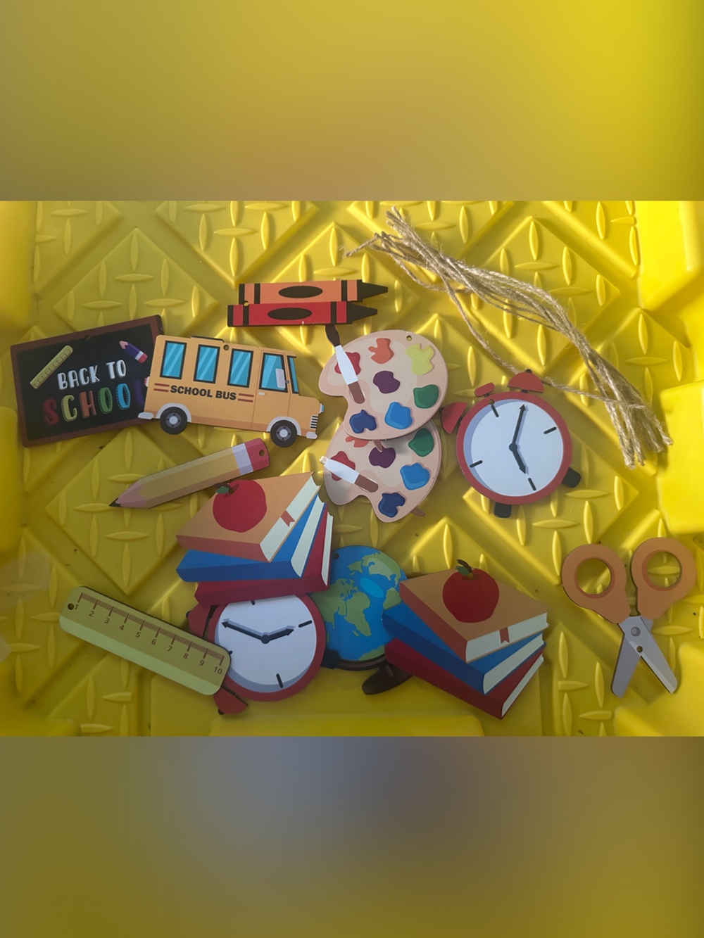 Back To School/ Teacher Ornaments or Banner Decorations